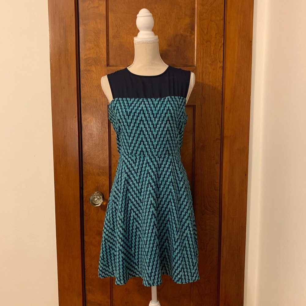 ModCloth Pink Owl Apparel Patterned Dress